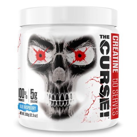 THE CURSE! Creatine [50 SERV] [Blue Raspberry]