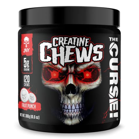 THE CURSE! Creatine Chew [120 Chews] [Fruit Punch]