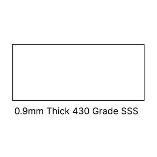 0.9mm Thick 430 Grade SSS