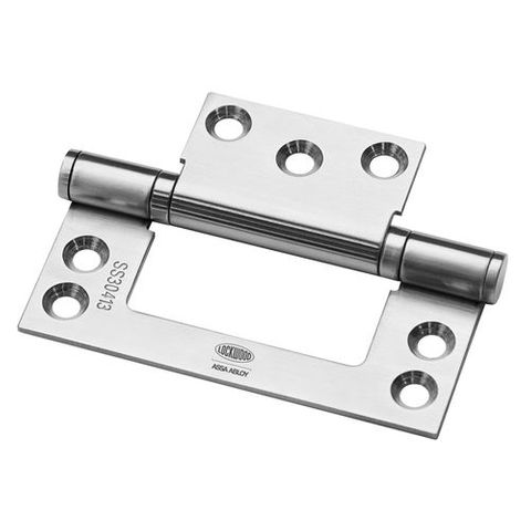 LOCKWOOD 100X70X2.5MM FAST FIX HINGE SSS HD PATTERN