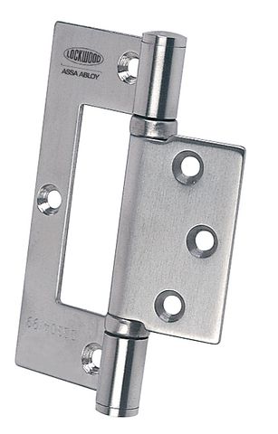 LOCKWOOD 100X70X2.5MM FAST FIX HINGE SSS