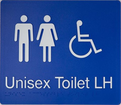TIM THE SIGN MAN MFDTLH UNISEX DISABLED TOILET SIGN