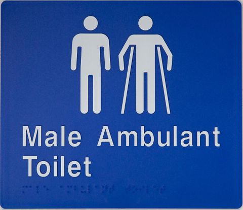 TIM THE SIGN MAN MMAT MALE & MALE AMBULANT TOILET SIGN