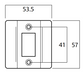 8530 SERIES DOUBLE ANGLE STRIKE