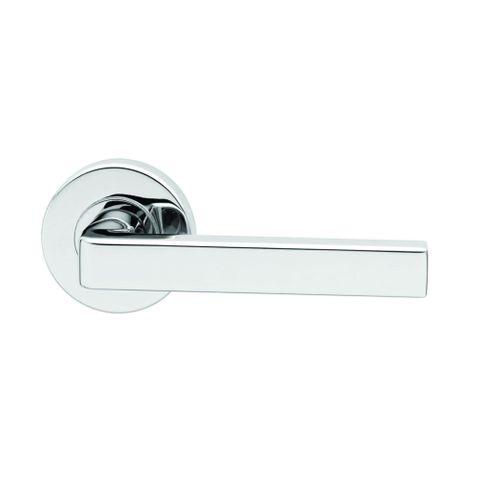 Lockwood Velocity VSR1/29A Round Rose Passage Lever Set with Latch