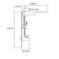 Lockwood Padde 107501-040 FOH00149 Auto Flush Bolt