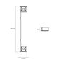 Lockwood 3772-RK32SS 3572/3772 Series Rebate Kit 32mm Lip Strike SS