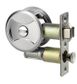 Lockwood 7400SPDP Round Privacy Cavity Sliding Door Lock SP