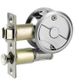 Lockwood 7444SPDP Round Entrance Cavity Sliding Door Lock SP