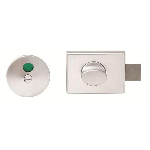 TOILET INDICATOR BOLT SURFACE MTD SATIN PEARL