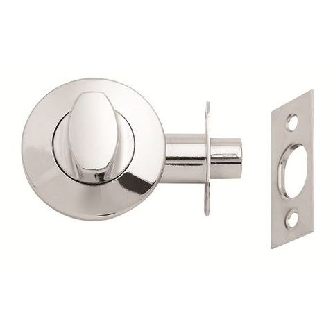 MORTICE TOILET INDICATOR BOLT SATIN PEARL