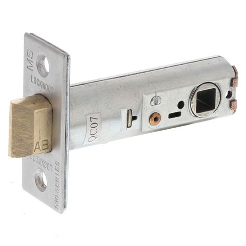 LOCKWOOD DOUBLE BEVEL LATCH 60MM 4HR FIRE RATED SC