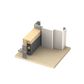 Kilargo IS8020SI-0920CA/GR IS8020SI Door Bottom Seal Ca/Gr 920mm
