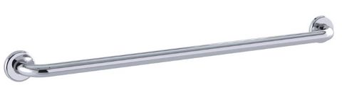 Con-Serv CF900PS Clam Flange Straight Grab Rail 900mm PS