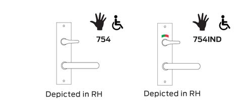LEGGE L754/BR INTERNAL PLATE FURNITURE