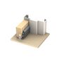 Kilargo IS8036SI-0920CA/GR IS8036SI Door Bottom Seal 920mm CA/GR
