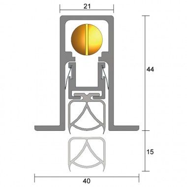 KILARGO IS8100SI DOOR BOTTOM SEAL