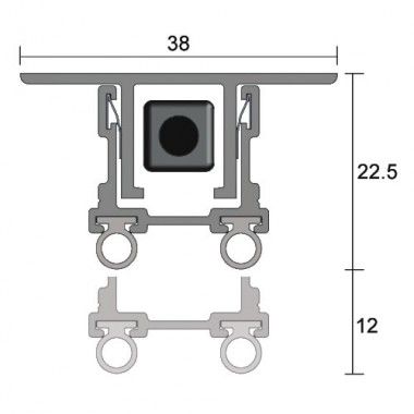 KILARGO IS8110SI DOOR BOTTOM SEAL