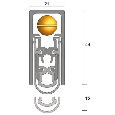 KILARGO IS8520SI DOOR BOTTOM SEAL