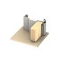 Kilargo IS9050-2750CA/BL IS9050 Finger Jamb Guard Seal 2750mm CA/BL