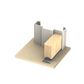 Kilargo IS3016SI-1000CA/GR IS3016SI Door Bottom Seal 1000mm CA/GR