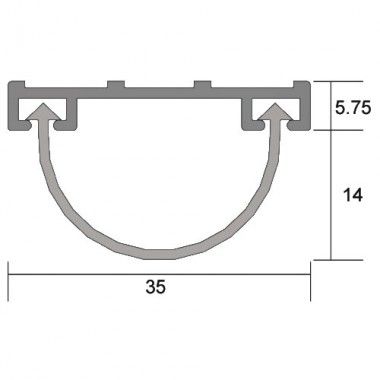 KILARGO IS3020SI DOOR BOTTOM SEAL