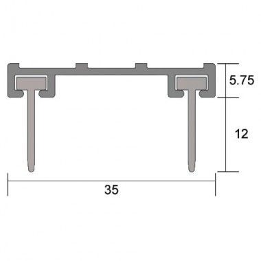 KILARGO IS3022SI DOOR BOTTOM SEAL