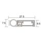 KILARGO IS7010SI PERIMETER SEAL SINGLE DOOR SET CA/GR