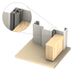 Kilargo IS7130SI-2250CA/GR IS7130SI Perimeter Seal 2250mm CA/GR