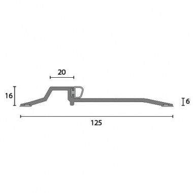 KILARGO IS4226SI THRESHOLD PLATE