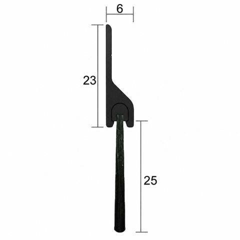 Kilargo IS5120-1000BK/BL IS5120 Brush Seal 1000mm BK/BL
