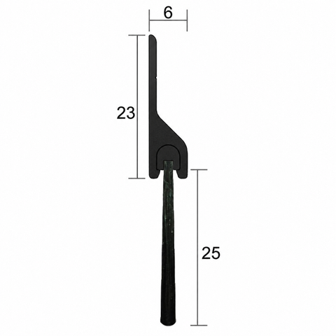 Kilargo IS5120-1000BK/BL IS5120 Brush Seal 1000mm BK/BL
