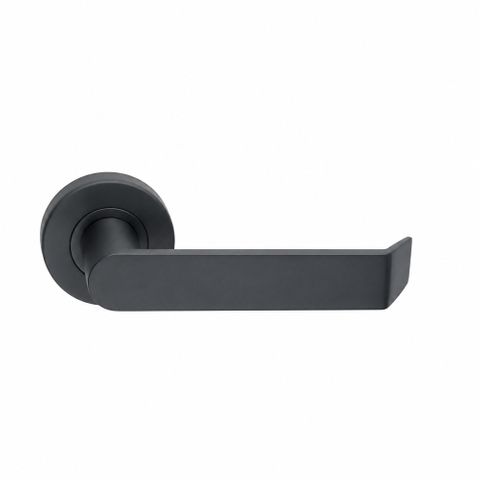 dormakaba 8300/24BLK Vision 8000 Lever 24 On Round Rose Pair BLK