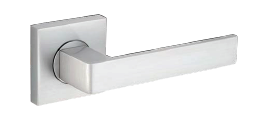 DORMAKABA VISION 8000 LEVER 10 ON SQUARE ROSE PAIR PRVCY SX