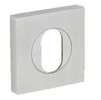 DORMAKABA OVAL CYLINDER ESCUTCHEON SQUARE ROSE SSS