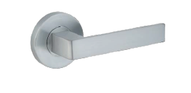 VISION 8600 LEVER 10 ON ROUND ROSE PAIR PRIVACY SX