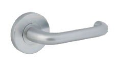 VISION 8600 LEVER 18 ON ROUND ROSE PAIR PRIVACY SX