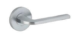 VISION 8600 LEVER 1 ON ROUND ROSE PAIR PRIVACY SX