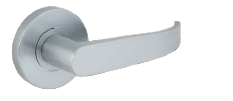 VISION 8600 LEVER 26 ON ROUND ROSE PAIR PRIVACY SX