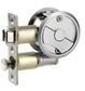 Lockwood 7410SPDP Round Passage Cavity Sliding Door Lock Dp SP