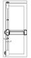 LOCKWOOD 3 POINT HORIZONTAL EXIT DEVICE 900MM SIL