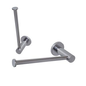 METLAM LACHLAN SINGLE OR SPARE TOILET ROLL HOLDER