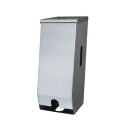 METLAM LOCKABLE DOUBLE TOILET ROLL DISPENSER SSS