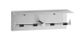 Bobrick B-540 Double Toilet Roll Holder With Shelf SS