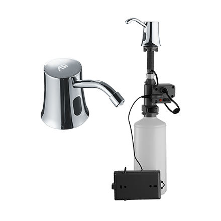 ASI JDM 10-20333 SOAP DISPENSER 1.6L ROVAL BENCH MOUNTED