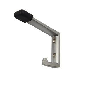 METLAM 202 COAT HOOK W/BUMPER SCREW FIX SCP