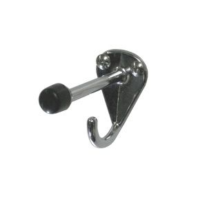 METLAM HAT AND COAT HOOK WITH BUMPER BCP