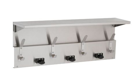 Bobrick B239X34 B239 Shelf + Mop Holder - 865mm 3 Holders