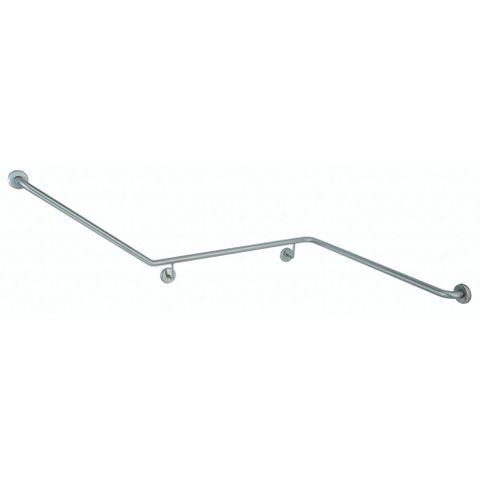Bobrick B819437 1000X900X600X32 SS Grab Rail RH 40&ordm;