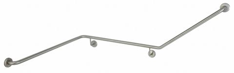 BOBRICK 1000X900X600X32 SS GRAB RAIL LH 40°